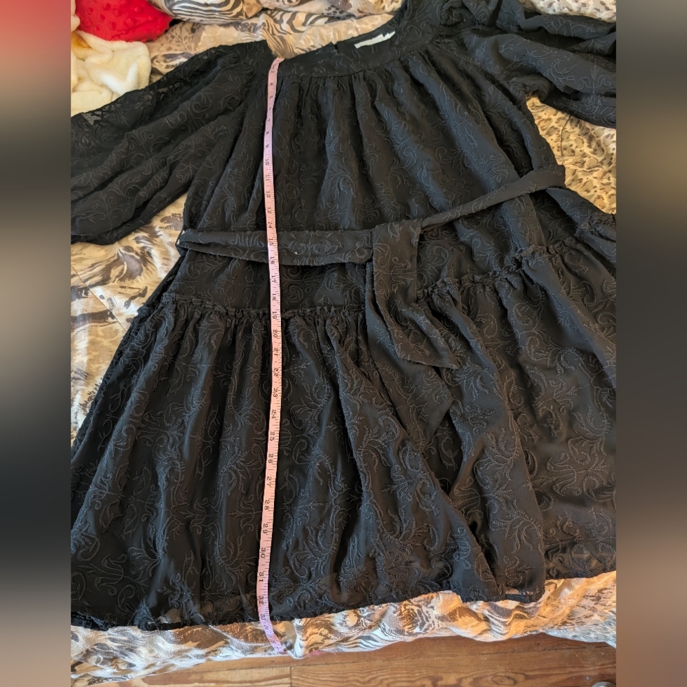 Eri + Ali Peasant Style Embroidered Astrid Dress - Picture 12 of 12